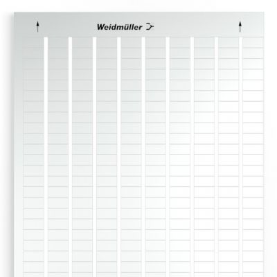 WEIDMULLER LM MT300 17/9 SI Oznaczenie urządzenia, samoprzylepny, 17.8 mm, poliester, bez PVC, srebrny 1724150001 /10szt./ (1724150001)